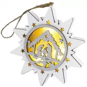 Dřevěná hvězda s betlémem Retlux RXL 463