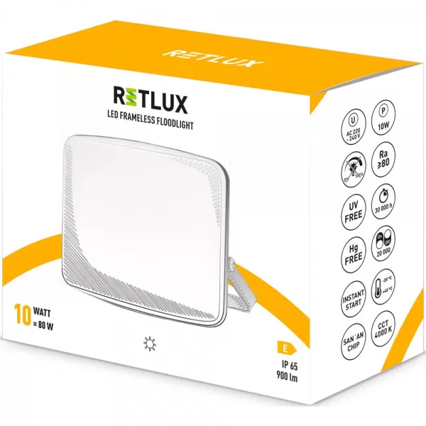 RSL 252 LED REFL. 10W 4000K RETLUX