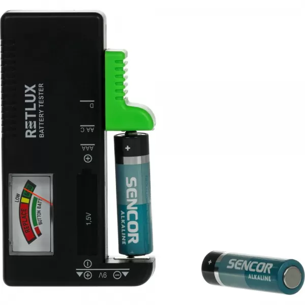 RDM 1002 analogový tester baterií RETLUX