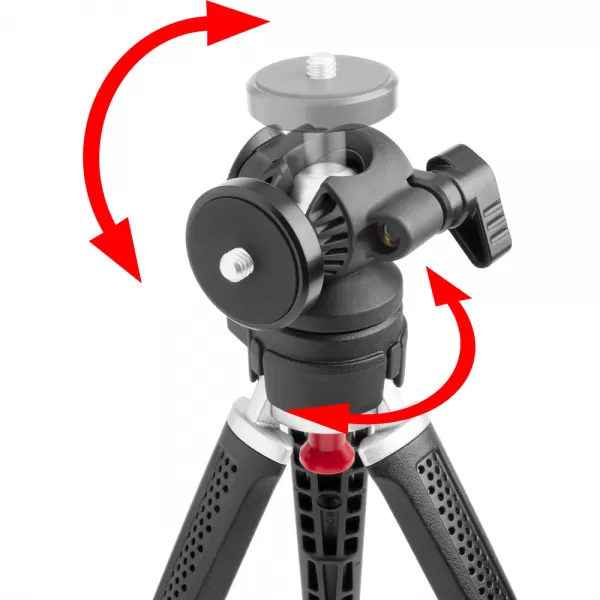 Selfie držák s LED osvětlením YENKEE YSM 720