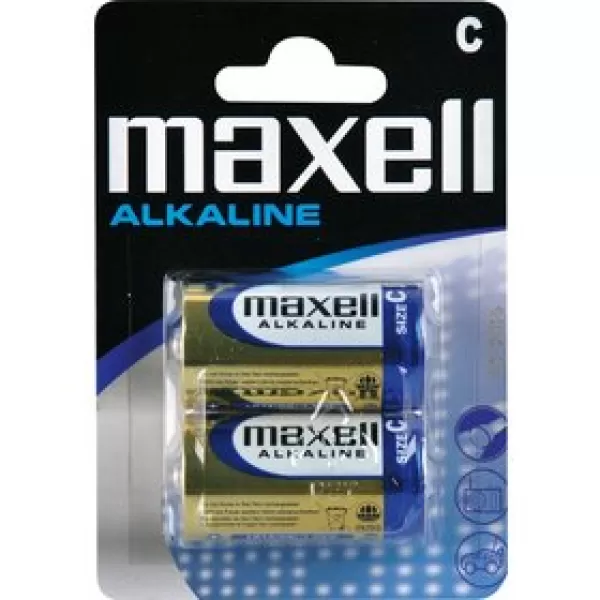 LR14 2BP ALK 2x C (R14) MAXELL