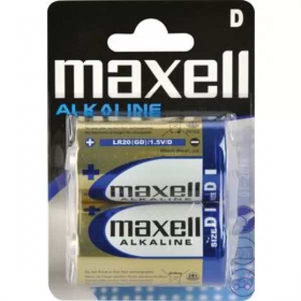 LR20 2BP ALK 2x D (R20) MAXELL