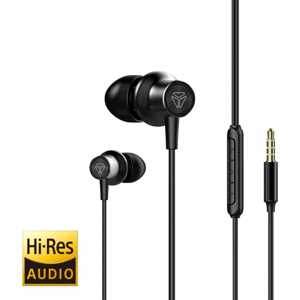 YHP 405BK Sluchátka s mik. do uší YENKEE