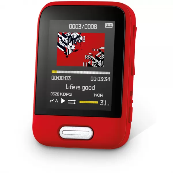 SFP 7716 RD 16GB MP3/MP4 PLAYER SENCOR