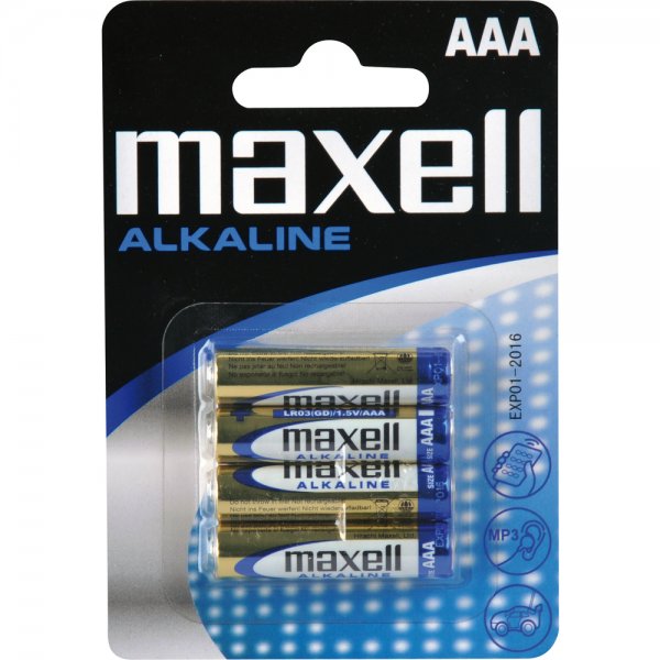 LR03 4BP ALK 4x AAA (R03) MAXELL
