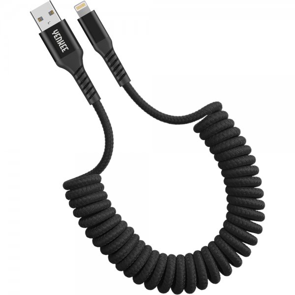 YCU 502 BK USB A/Lightning kabel YENKEE