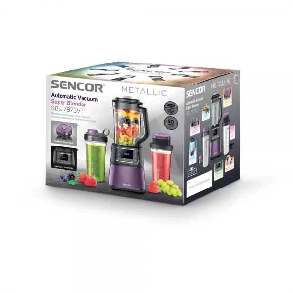 Vakuový mixér SENCOR SBU 7873VT + Váha Sencor SKS 5020