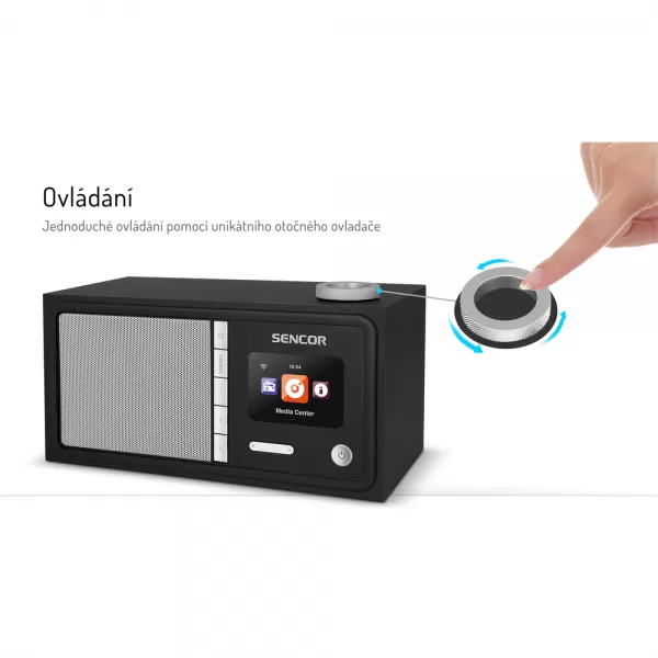SIR 5000WDB INTERNETOVÉ RADIO SENCOR