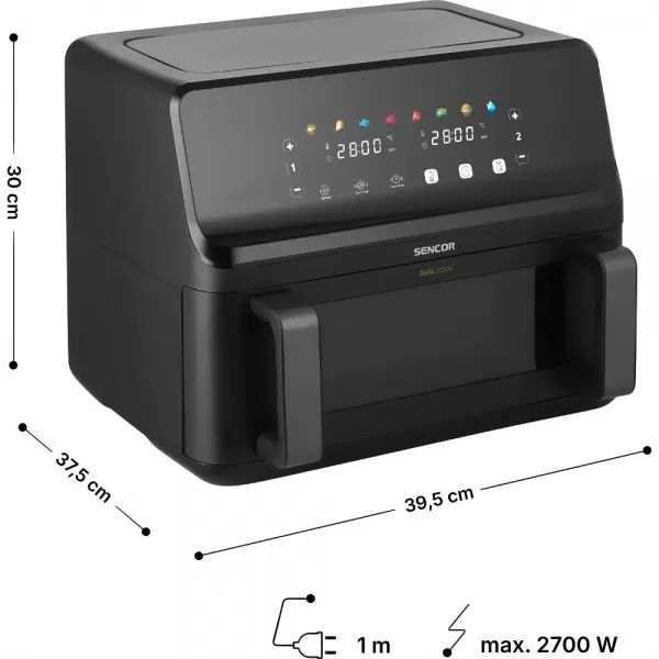 Horkovzdušná fritéza SENCOR SFR 9660BK