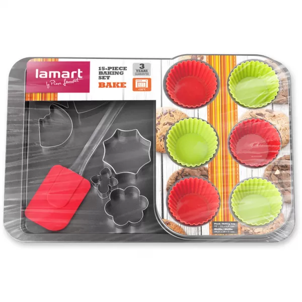 SADA NA PEČENÍ 15KS BAKE LAMART LT3039