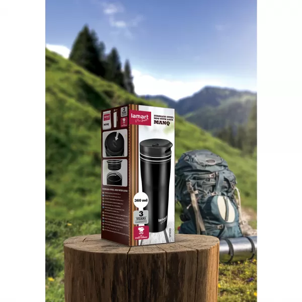 TERMOHRNEK 360 ČERN/BÍL MANQ LAMART LT4049