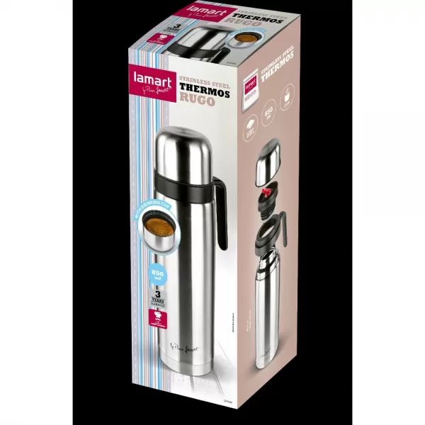 LT4080 TERMOSKA OUTDOR.0,85L RUGO LAMART