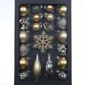 Sada ozdob 25ks ZLATÉ RETLUX RXL 387