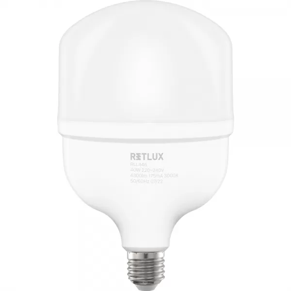 RLL 446 T120 E27 bulb 40W WW RETLUX