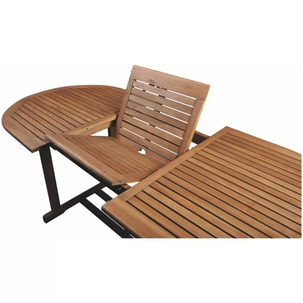 Zahradní stůl 200/150x90 cm FIELDMANN FDZN 4004-T