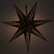 Vánoční hvězda černá RETLUX RXL 342