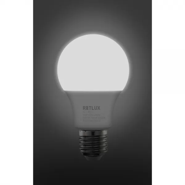 RLL 450 A60 E27 zar. 3DIMM 10W CW RETLUX