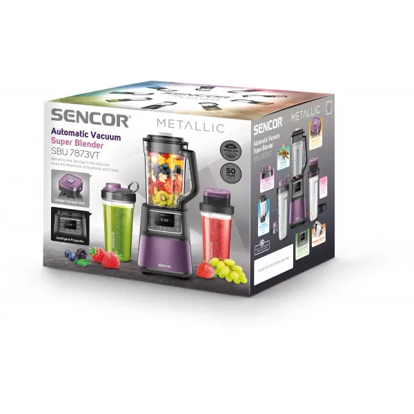 Vakuový mixér SENCOR SBU 7873VT + Váha Sencor SKS 5020