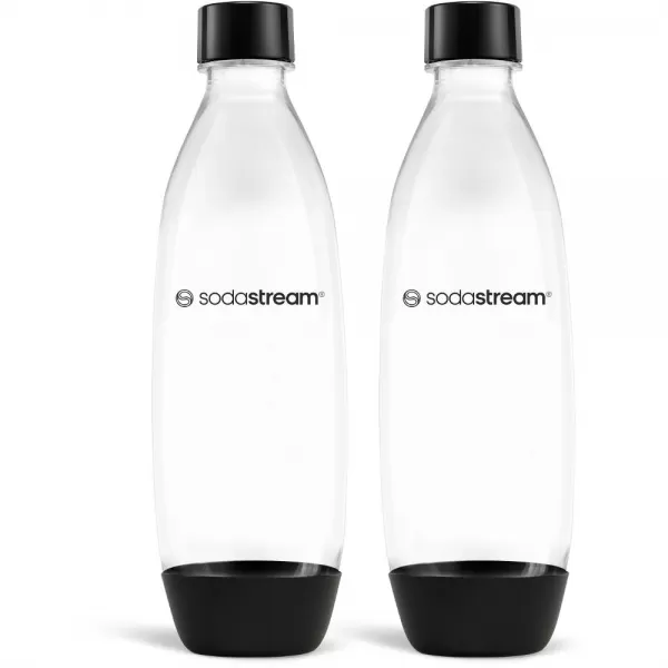 SodaStream LAHVE FUSE BLACK 2x1l DO MYČKY NÁDOBÍ