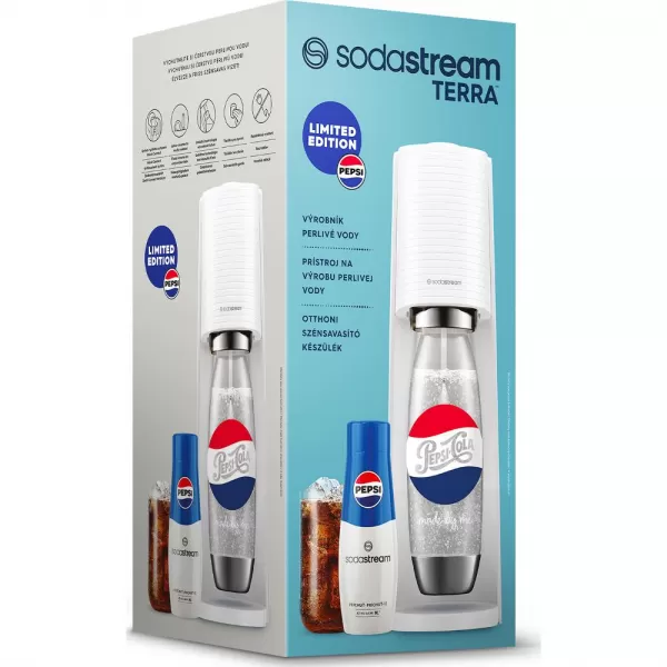 TERRA White Pepsi Megapack SODASTREAM