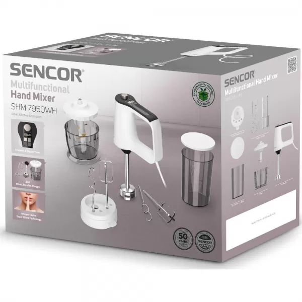 Ruční šlehač SENCOR SHM 7950WH