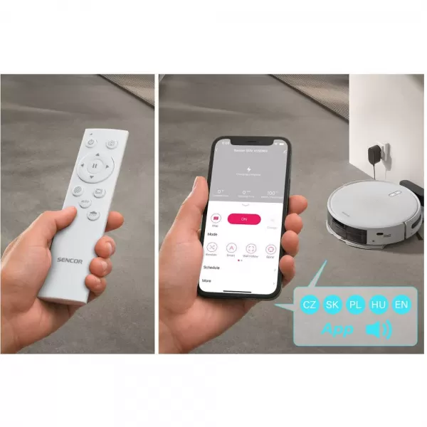 Robotický vysavač SENCOR SRV 4150WH