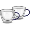 LT9116 SET 2 cappuccino MODRÝ 190 VASO LAMART