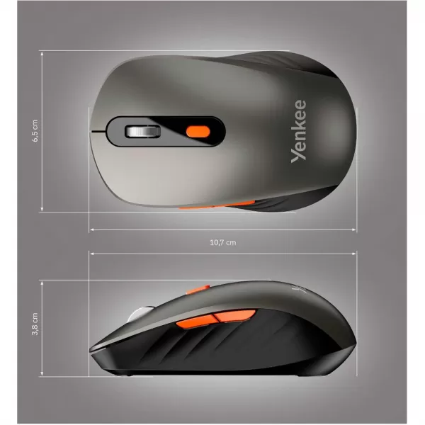 YMS 2045GY Dual mode WL myš SWAY YENKEE