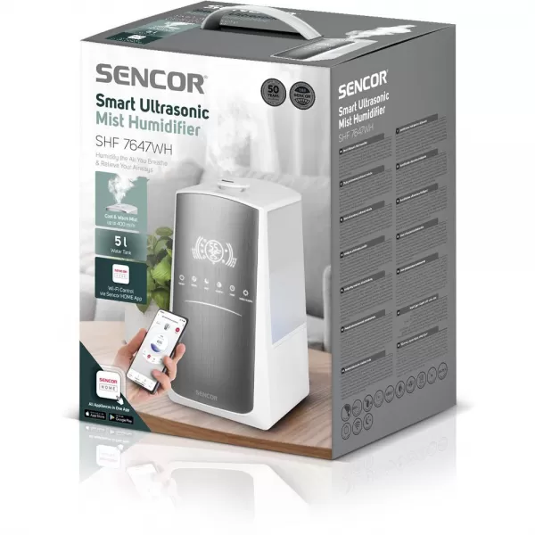 Zvlhčovač vzduchu SENCOR SHF 7647WH