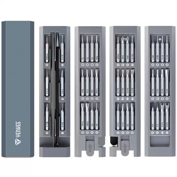 YPT 02 Set precizní šroub. s bity YENKEE