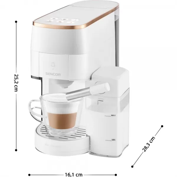 Kávovar SENCOR SCC 3001WH MARCO POLO