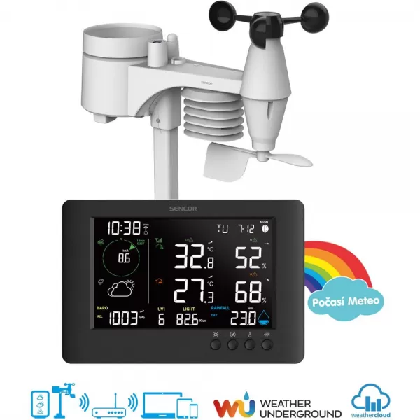 WIFI METEOSTANICE PRO. SENCOR SWS 10500