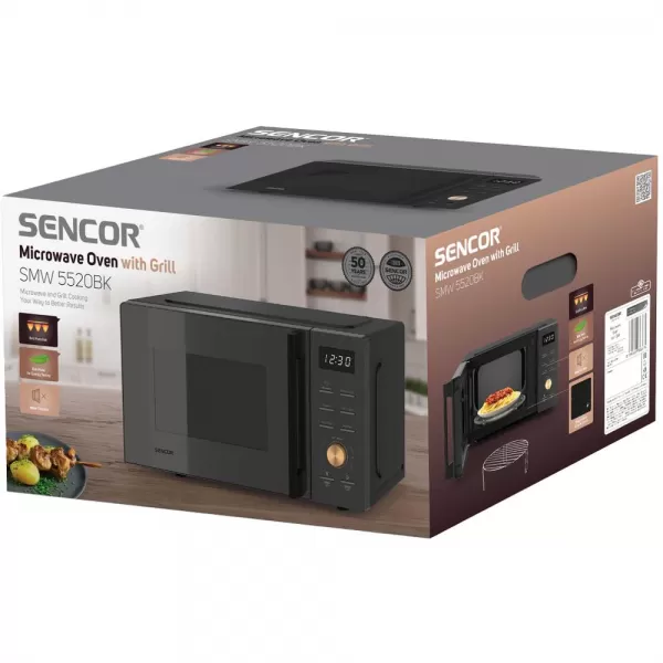 Mikrovlnná trouba SENCOR SMW 5520BK