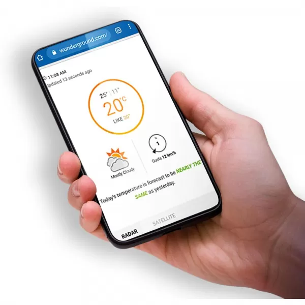 WIFI METEOSTANICE PRO. SENCOR SWS 10500