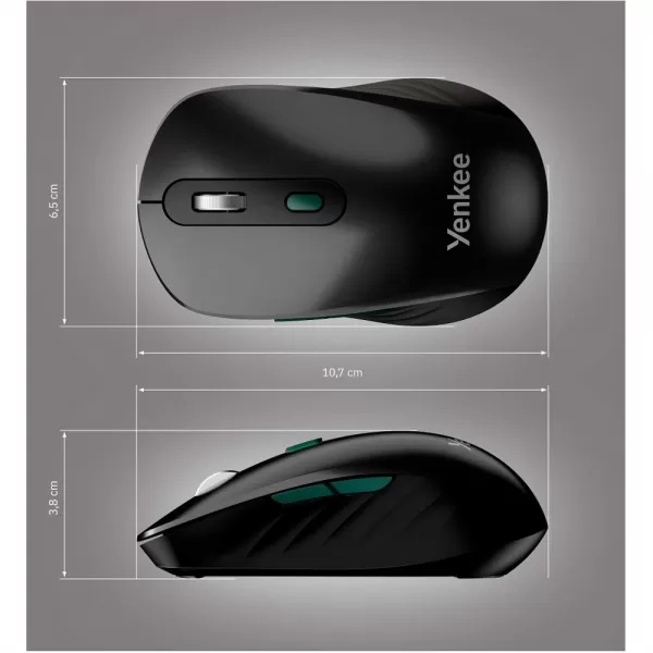 YMS 2045BK Dual mode WL myš SWAY YENKEE