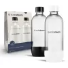 LAHVE DO MYČKY SodaStream JET BLACK&WHITE 2x1l