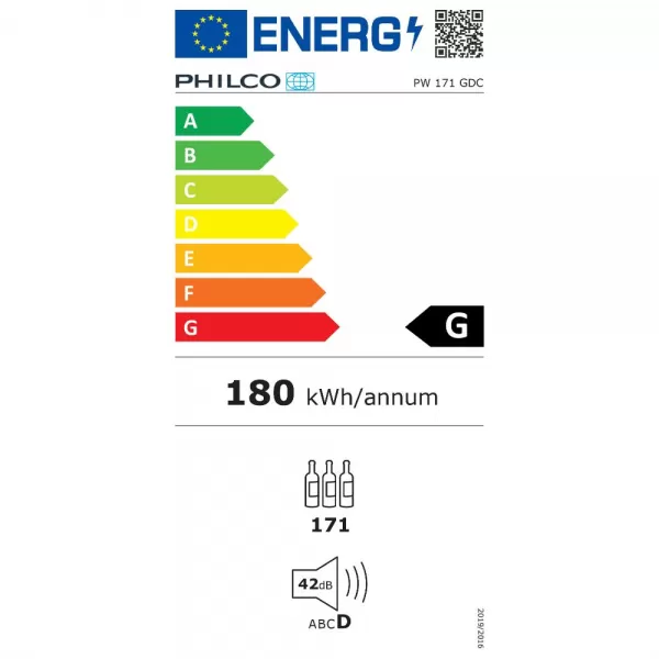 Dvouzónová vinotéka PHILCO PW 171 GDC