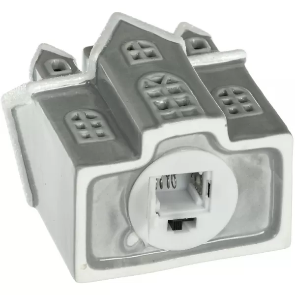 Šedý porcelánový domek 1 LED WW RETLUX RXL 501