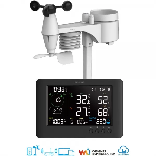 WIFI METEOSTANICE PRO. SENCOR SWS 10500