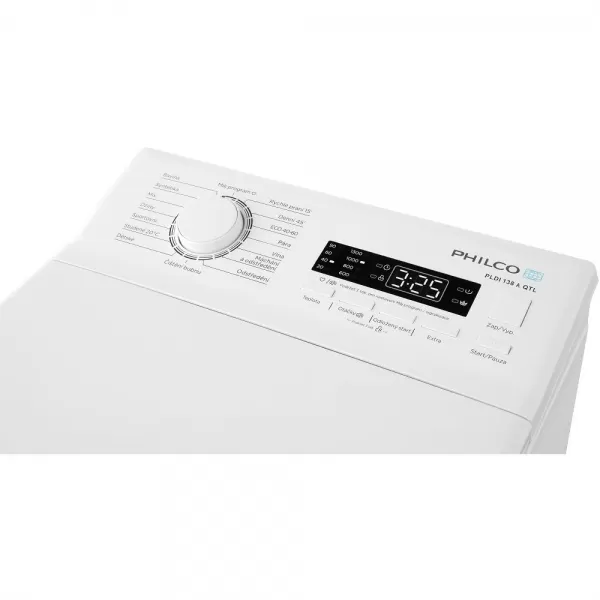 Vrchem plněná pračka PHILCO PLDI 138 A QTLN