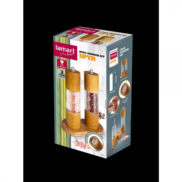 LT7099 SADA MLÝNKŮ NA KOŘENÍ SPYR LAMART