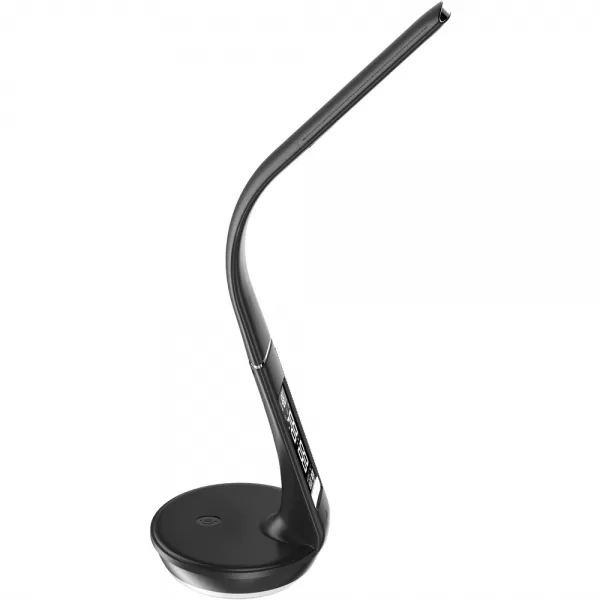 RTL 204 stm. LED lampa černá Qi 6W RETLUX