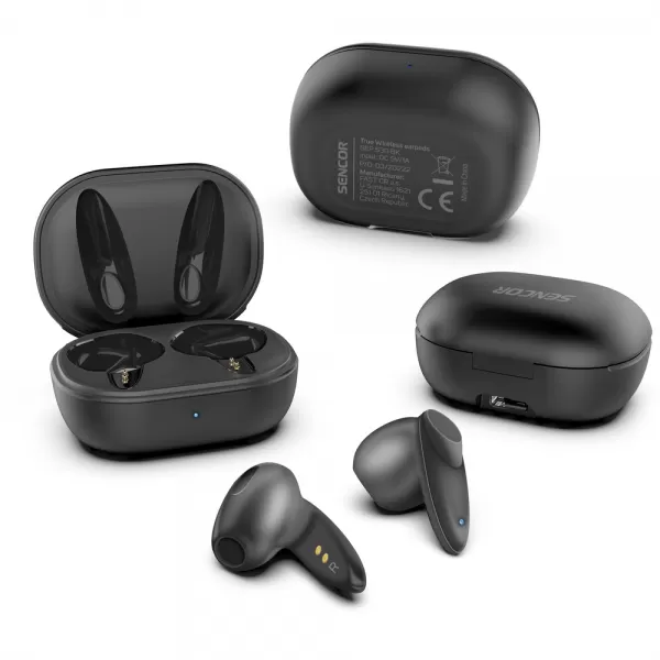 Sluchátka do uší SENCOR SEP 530BT BK TWS