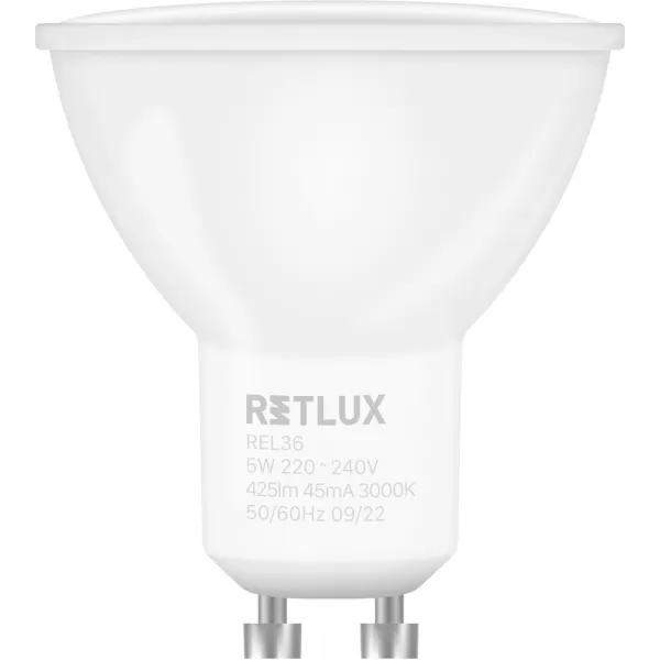 REL 36 LED GU10 2x5W RETLUX