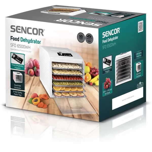 Sušička ovoce SENCOR SFD 6500WH