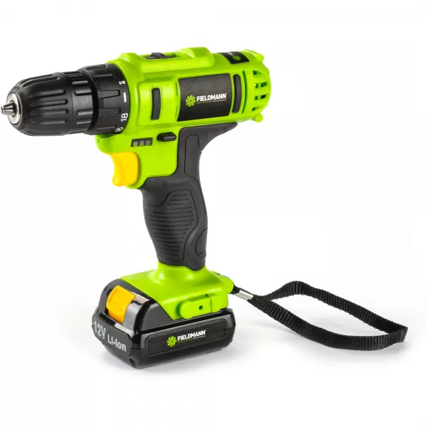 Aku vrtačka 12V 2x1,3Ah s nářadím 51ks FIELDMANN FDV 10205-51AR