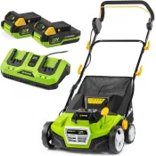 Aku vertikutátor FIELDMANN FZV 70905-0 2x20V + 2x Akumulátor FDUZ 79020 + Nabíječka FDUZ 79110