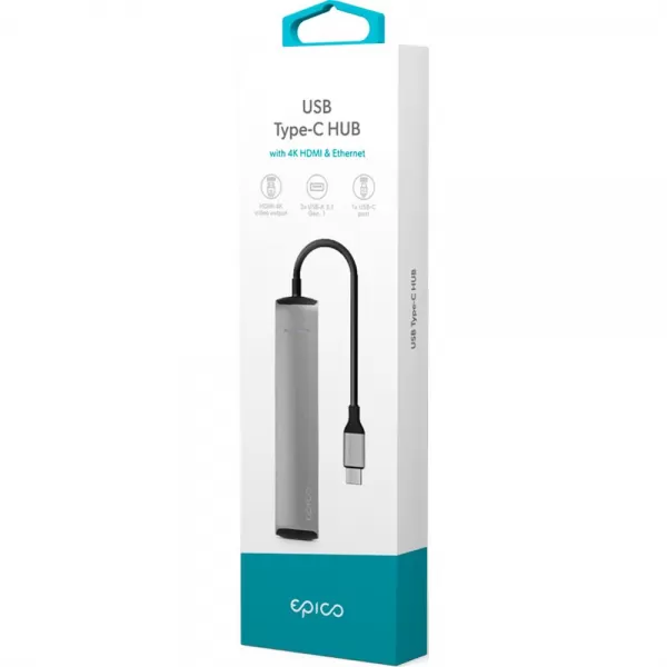 USB Type-C HUB 4K HDMI & Eth S EPICO