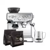 Espresso SAGE BES875BSS + 500 g Káva Pikola